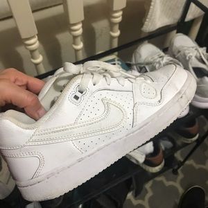 Nike kids Air Force shoes